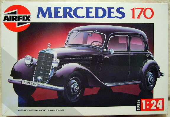 Mercedes 170 1 24 scale Reissue of Heller kit Available from 1991 to 1994